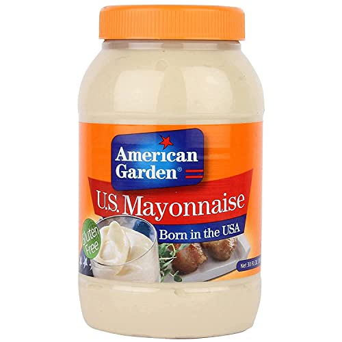 American Garden U.S Mayonnaise Gluten Free, 887 ml / 32 fl oz ℮ 870 g