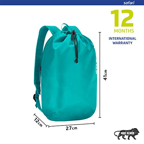 Safari Small Size 15 Ltrs Unisex Casual Backpack - Sea Blue