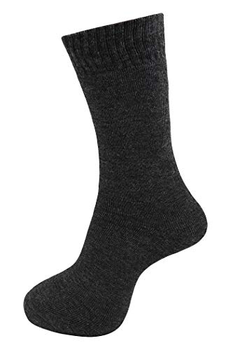 RC. ROYAL CLASS Men's Woolen Calf Length Solid Thick Terry Winter Wear Socks (Multicolor, Free Size) - Combo Pack of 5 Pairs