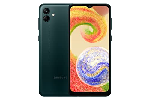 Samsung Galaxy A04 (Green, 4GB, 128GB Storage) | 50 MP Rear Camera | Face Unlock | Upto 8GB RAM with RAM Plus | MediaTek Helio P35 | 5000 mAh Battery