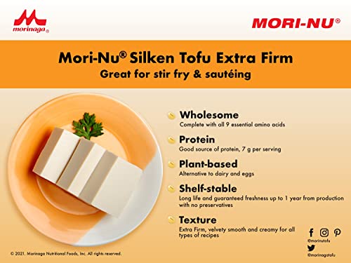 Mori-Nu Silken Tofu, Extra Firm, 349G