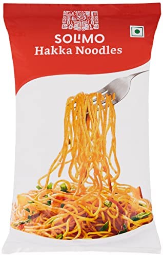 Amazon Brand - Solimo Vegetarian Hakka Noodles, 900 grams