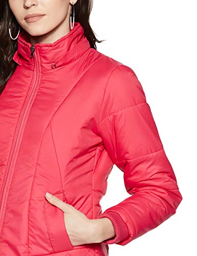 Qube By Fort Collins Women's Parka Coat Jacket Pink L