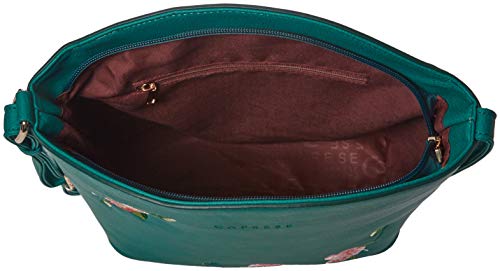 Caprese Elsy Women's Sling Bag (Teal)