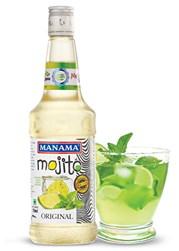 Manama Original Mojito Syrup for Mocktails and Cocktails, 750ML