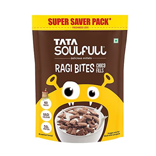 Tata Soulfull Ragi Bites Choco Fills, 1kg