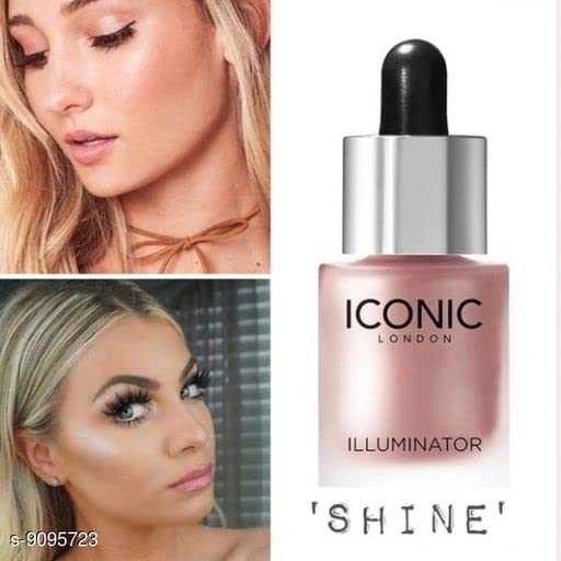 KAYI Iconic Illuminator Ultra Smooth Shine Waterproof Face And Body Highlighter 3D glow shine for medium to wheatish skin Highlighter (Shine)