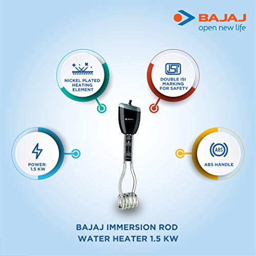 Bajaj Waterproof 1500 Watts Immersion Rod Heater