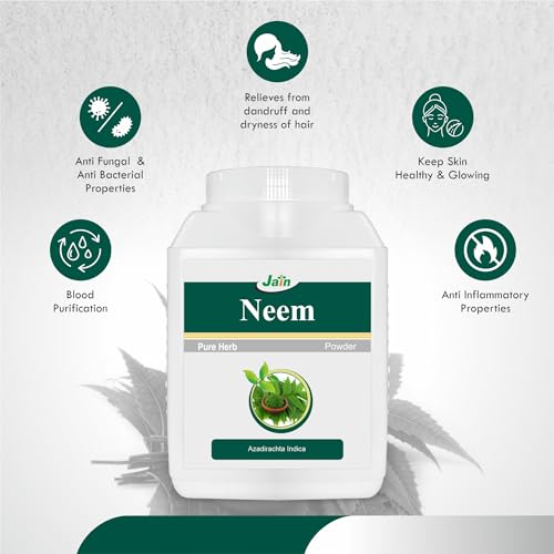 Jain Neem Azadirachta Indica Powder 400g