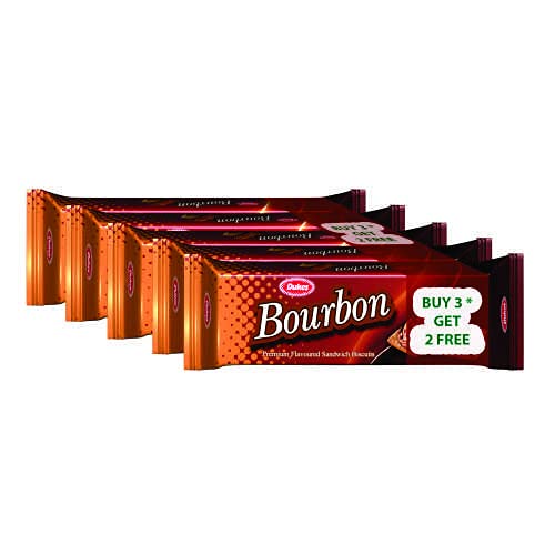 Dukes Bourbon Premium chocolate flavoured sandwich biscuit (Buy 3 Get 2 Free - 675g)