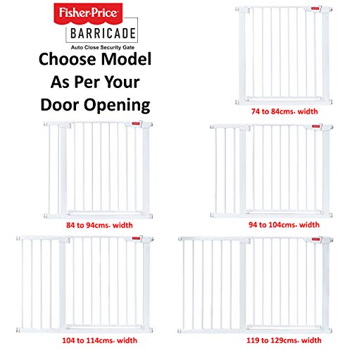 Fisher-Price - Auto Close Baby Safety Gate (Gate 104-114 cms.)