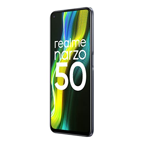 Realme narzo 50 (Speed Black, 6GB RAM+128GB Storage) Helio G96 Processor | 50MP AI Triple Camera | 120Hz Ultra Smooth Display