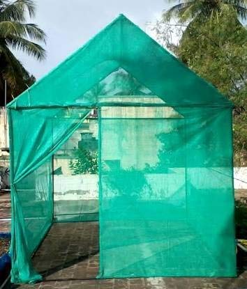 HOME BUY Green Net for Garden, (10x16 Ft) Balcony Net 50% Shade Net, Green House UV Stabilized Plant Netting Multipurpose