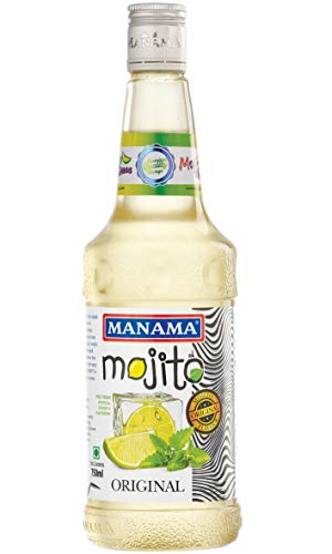 Manama Original Mojito Syrup for Mocktails and Cocktails, 750ML