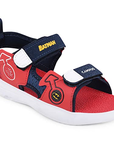 Campus KIDS GC-22928K BLU/RED Outdoor sandal -1 UK/India