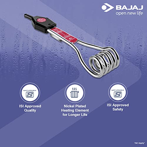 Bajaj Immersion Rod Water Heater 1500 Watts, Silver