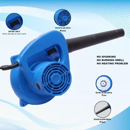 ADN-POWER No-Sparking/No- Vibration 850Watt Blower for Home/Office/car Forward Curved Air Blower