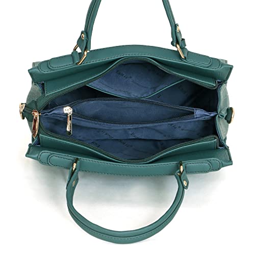 EXOTIC Formal hand bag for women (Dark Green)