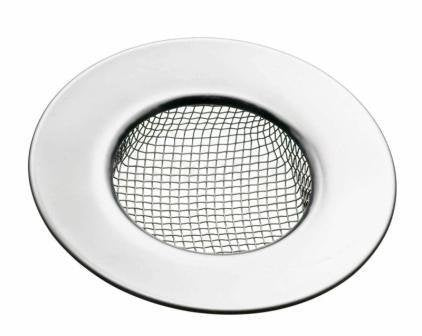 Decorcrafts Stainless Steel Sink Strainer Kitchen Drain Basin Basket Filter Stopper Drainer/Jali (4-inch/10 cm)