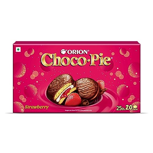 ORION Strawberry chocopie premium gift pack, 500g | Premium New Year gift