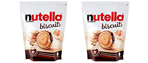 Nutella Ferrero Biscuits Filed Inside With Nutella Chocolate 304g (Pack Of 2)