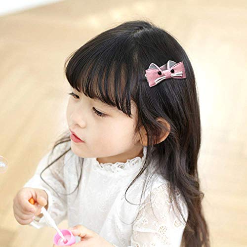 Ginoya Brothers - 36 Pcs. Baby Girl's Hair Clips Set, Hair Ties Elastic for Girls Toddlers Hair Accessory [Multi-Color] Pack - 1