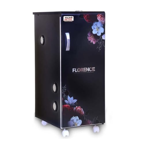 MICROACTIVE Florence Fully Automatic Domestic Aata Maker with Standard Accessories and Inside LED Light,Stainless Steel