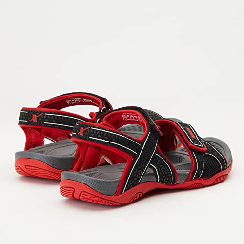 Sparx Womens SS0515L BlackRed Sandal - 7 UK (SS0515LBKRD0007)