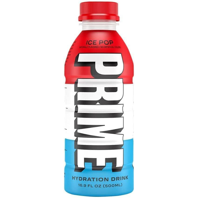 Prime Hydration Drink Sports Is Loaded With Electrolytes With Zero added sugar By ksi & Logan Paul 500 ml (ICE POP)