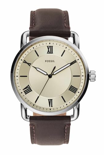 Fossil Copeland Analog Yellow Dial Men's Watch-FS5663