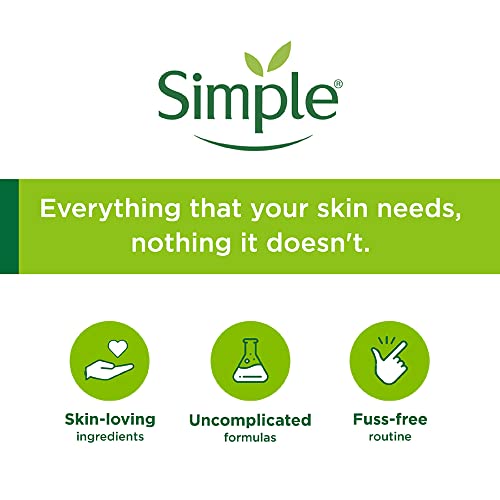 Simple Kind To Skin Refreshing Facewash, 150ml | Mild Face Wash With No Harsh Chemicals, Soap & Paraben Free | Gentle Cleanser For Sensitive Skin