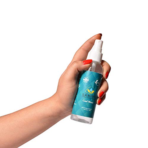 SANIFY HERBAL LIQUID HAND SANITIZER BOTTLE | 100ML (2) | Alcohol Based Liquid Hand Sanitizer Spray - 80% Ethyl Alcohol, Kills 99.9% Bacteria & Germs, Prevents Skin Dryness, Signature Fragrance, No Parabens, No Sulphate & No Color