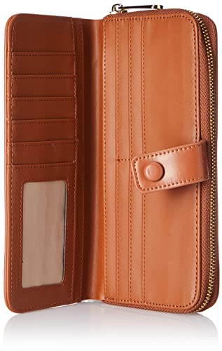 Van Heusen Women's Rust Wallet-with Button-(VWBGIRGFF002266)