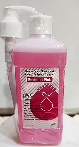 Bactorub Hand Sanitizer Pink - 500 ml by Raman & weil