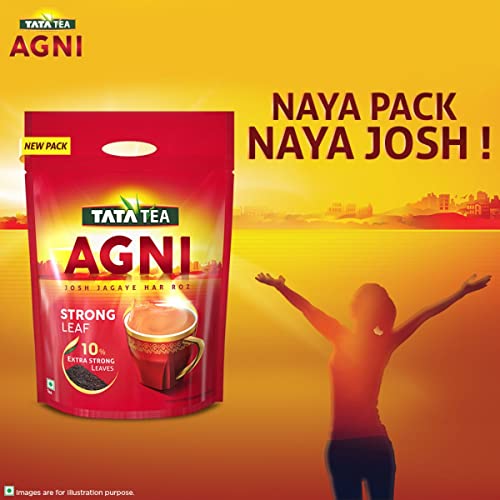 Tata Tea Agni | Strong chai With 10% Extra Strong Leaves | Black Tea | 1.5 kg