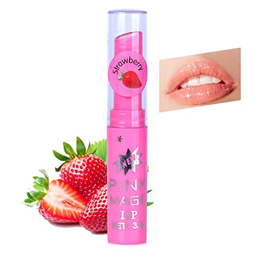 PINNER Fruit Extract Color Changing Pink Magic Lipstick Combo Pack of 2??(PINK, 7 g)