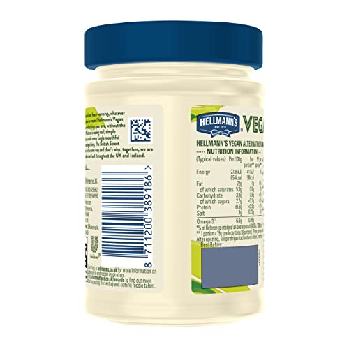 Hellmann's Vegan Mayonnaise, 9.52 oz ℮ 270 g