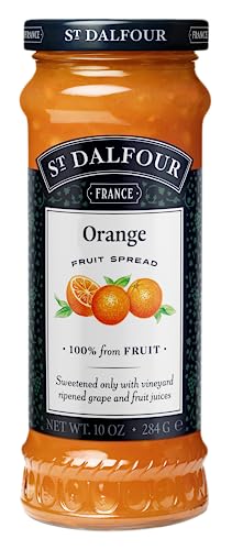 St.Dalfour Spreads - Thick Cut Orange, 284g Jar