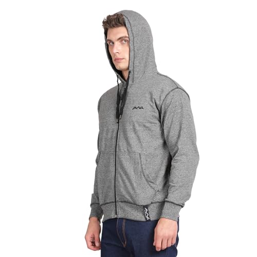 AWG All Weather Gear Grindle Hoodie for Winter, Men's Stylish Warm Sweatshirt with Hood, Cozy and Fashionable Cold Weather Apparel for Outdoor Activities and Casual Wear (SS23-GRDL-BUMEL-L,L,BUMEL)