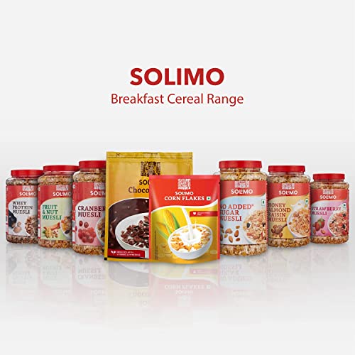 Amazon Brand - Solimo CornFlakes, 1.2Kg