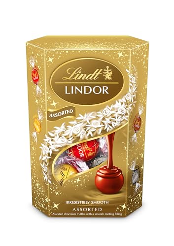 Lindt LINDOR Assorted Chocolate Truffles, 7.05 oz / 200 g