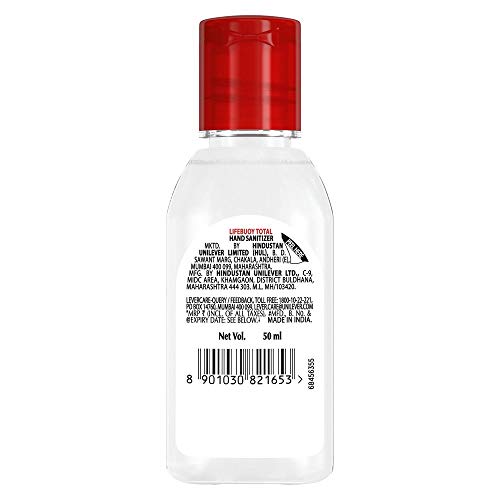 Lifebuoy Alcohol Based Germ Protection Hand Sanitizer - 50 ml