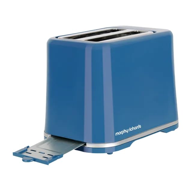 MORPHY RICHARDS POP UP TOASTER AT 205 (370067) 800 WATT BLUE COLOUR