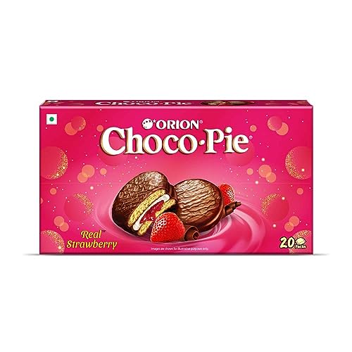 ORION Strawberry chocopie premium gift pack, 500g | Premium New Year gift