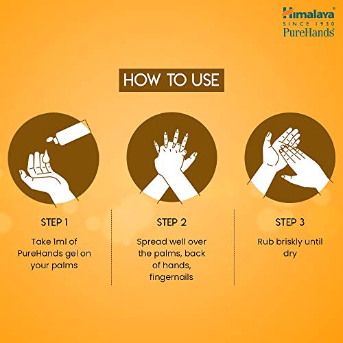 Himalaya Pure Hands | Hand Sanitizer - 500 ml (Orange)