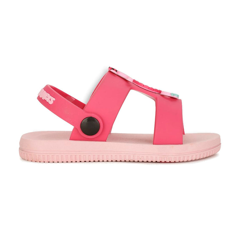 Bubblegummers Dudsagar Girls Sandal In Red