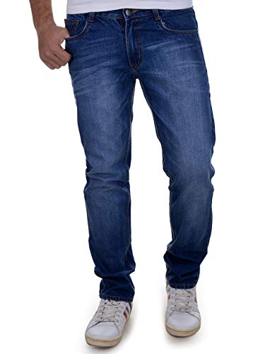 Ben Martin Men's Relaxed Fit Jeans,Dark Blue,32