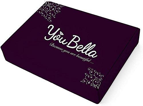 YouBella Fashion Jewellery 18k Rose Gold Plated Butterfly Anklet for Women and Girls