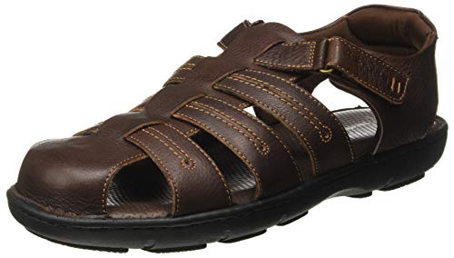 Hush Puppies womens NW TRACK Brown Sandal - 9 UK (8644870)