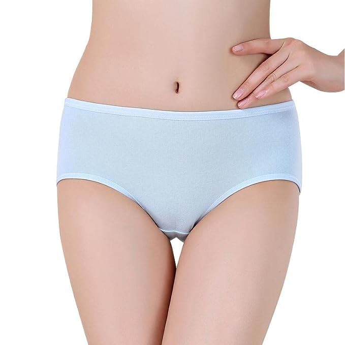 LOURYN KOULYN® Women's Seamless Hipster Underwear No Show Panty Lines Soft,  Smooth Briefs Mid Rise Full Stretch Bikini Underwear (Pack of 3) (Multi